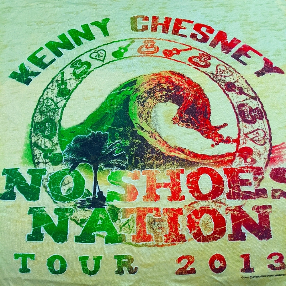 Kenny Chesney Concert Tee 2013 Tour - Next Level